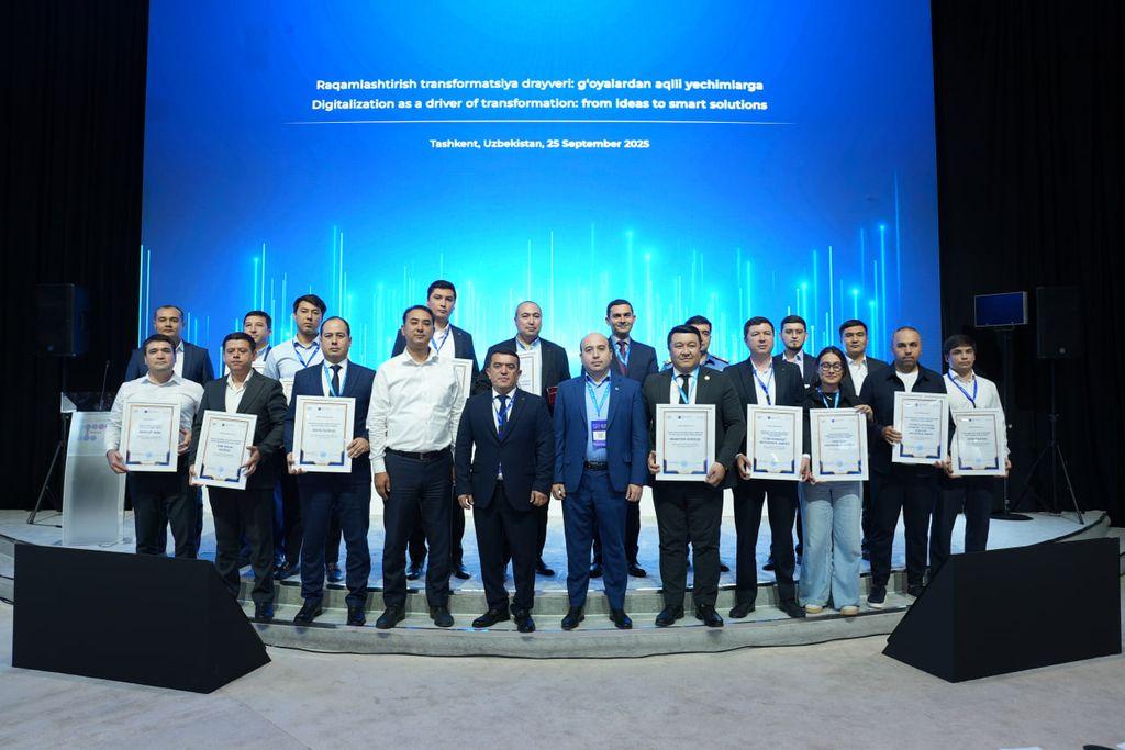 ICT Week Uzbekistan 2025 ҳафталиги доирасида энг фаол ташкилотлар тақдирланди