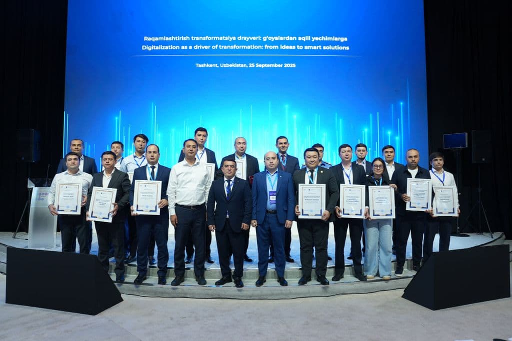 ICT Week Uzbekistan 2025 haftaligi doirasida eng faol tashkilotlar taqdirlandi