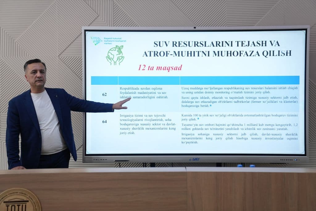 “Uzbekistan – 2030” Through the Eyes of Youth: An Engaging Presentation at TUIT