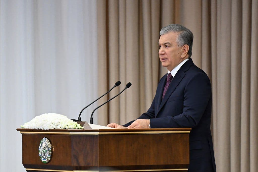 Prezident Shavkat Mirziyoyev raisligida sun’iy intellekt texnologiyalarini rivojlantirish yuzasidan videoselektor yig‘ilishi o‘tkazilmoqda.
